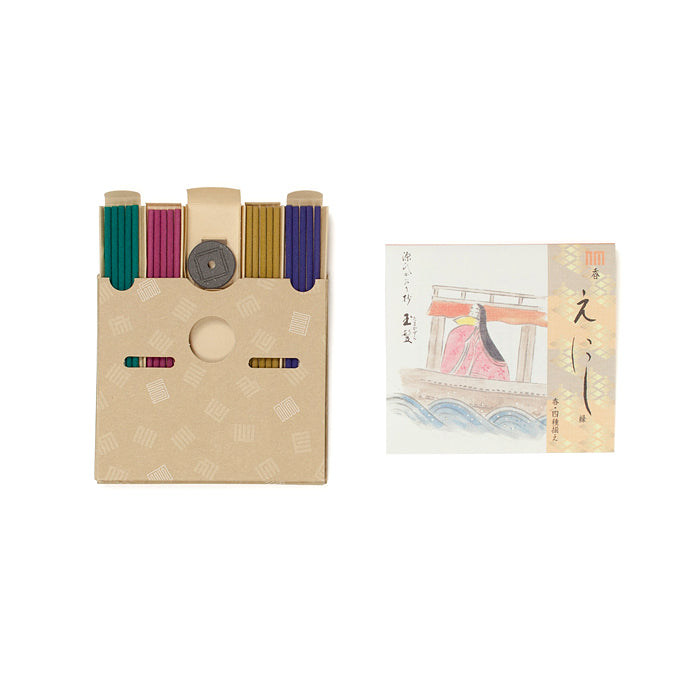 Shoyeido Genji Kaori-Sho Tamakazura Enishi 4 types 5 sticks each (624301)
