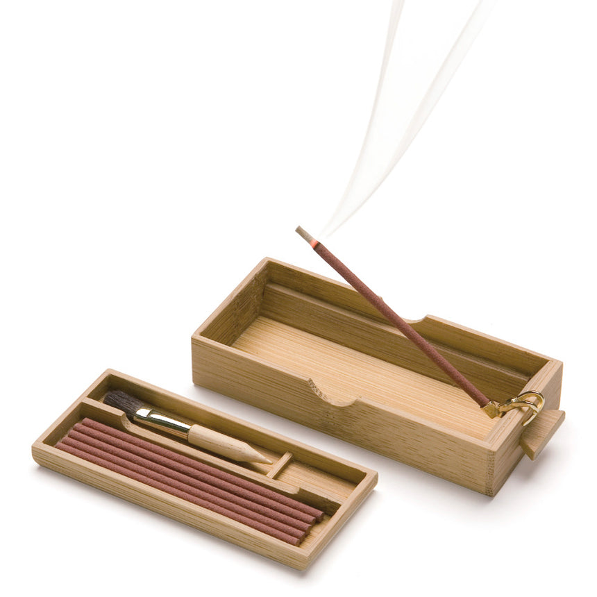 Shoyeido Genji Kaori-Sho Takekawa Chihirogusa Portable Incense Box (625601)