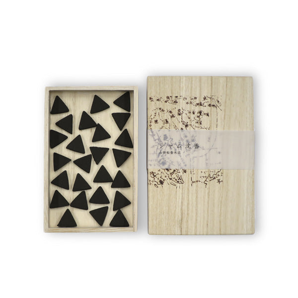 Yamadamatsu Koboku Senshu Inko Siam Agarwood 25 pieces in Paulownia Box (63023)
