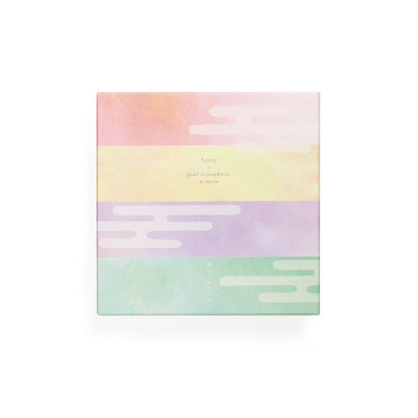 Yamadamatsu Makura no Soshi Spring Dawn Slim Incense Holder Set (64173)