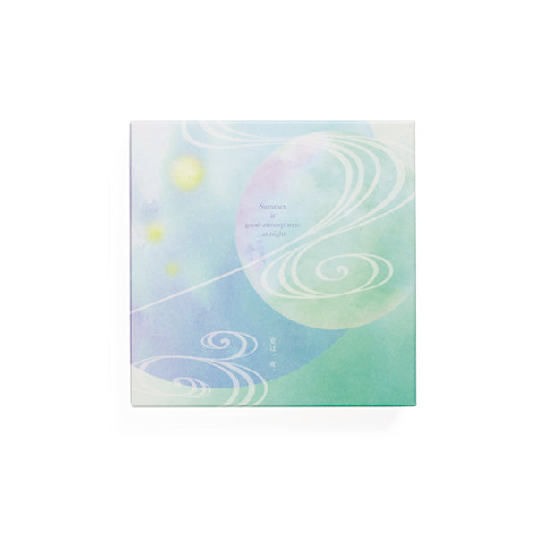 Yamadamatsu Makura no Soshi Summer Night Slim Incense Holder Set (64174)
