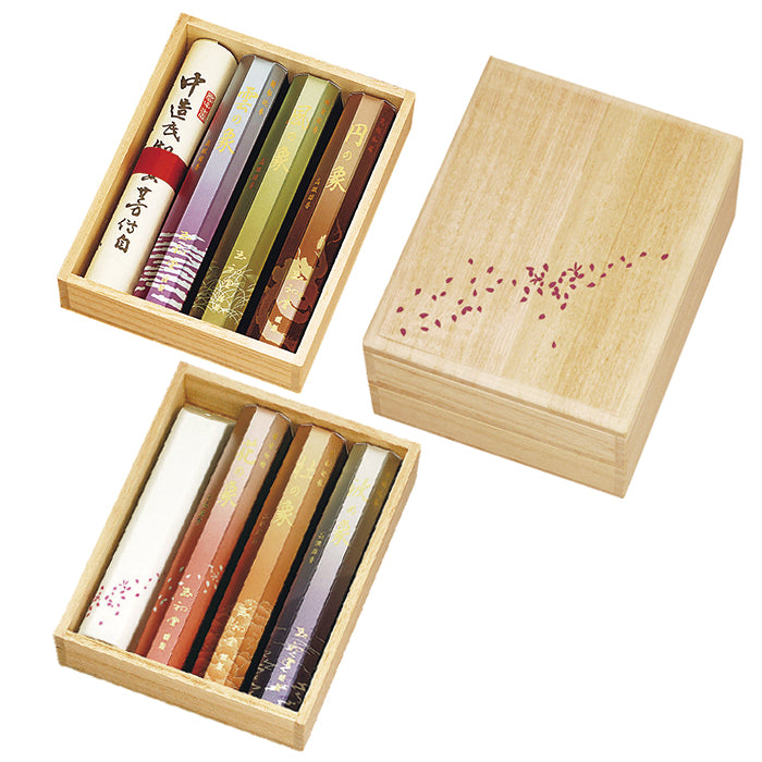 Gyokushodo Kaori no Sho Gift Set with Incense Holder (En no Sho, etc.)  (6621)