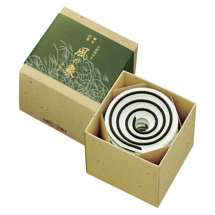Gyokushodo Ethereal Aloeswood Kaze no Sho (Wind) 15 coils (6732)