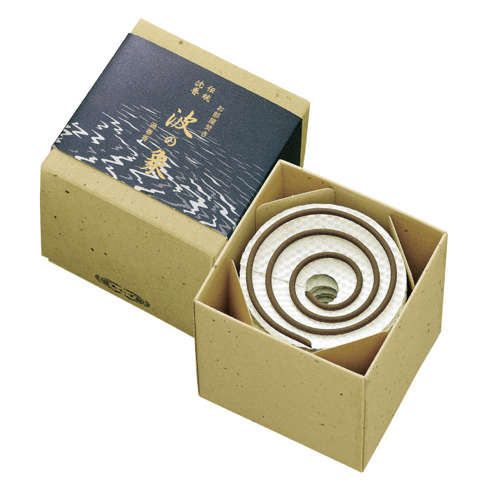 Gyokushodo Traditional Aloeswood Nami no Sho (Wave) 15 coils (6734)