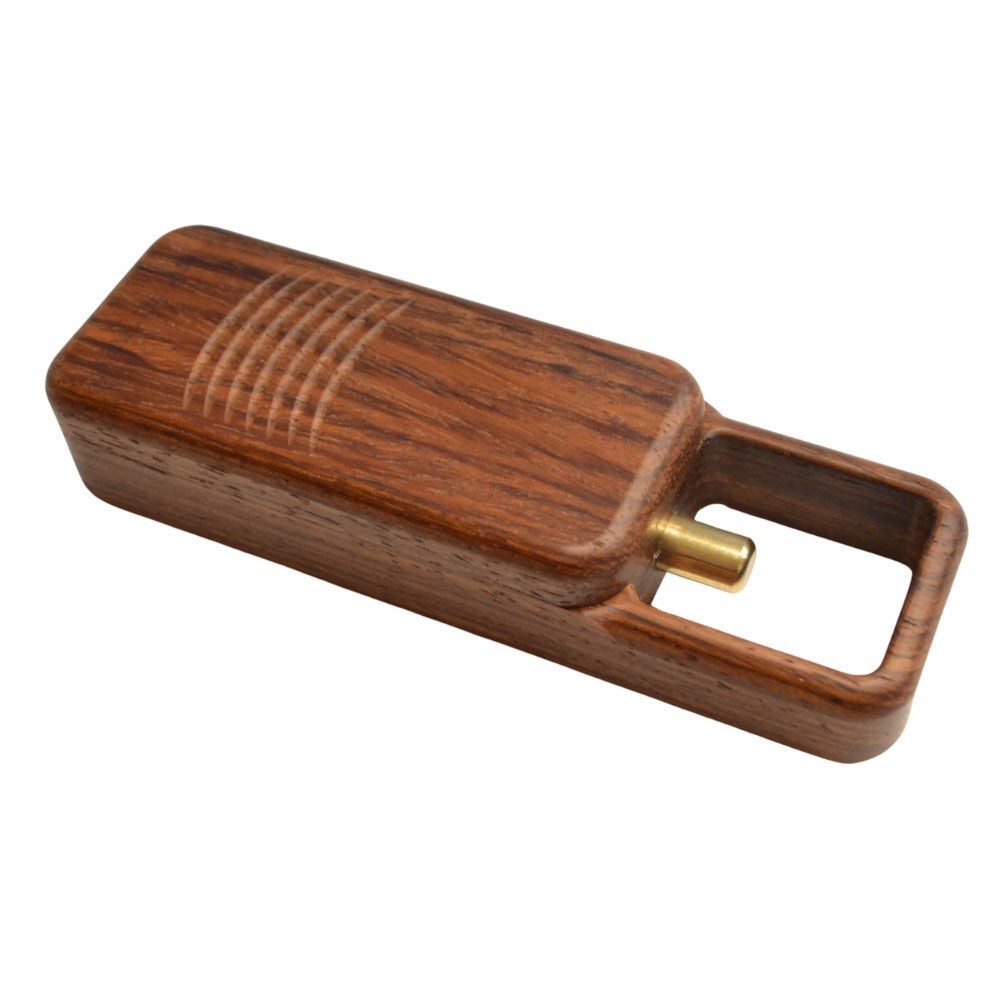 Koyasan Daishido Push-Type Zukoh Container Burmese Rosewood (50605)