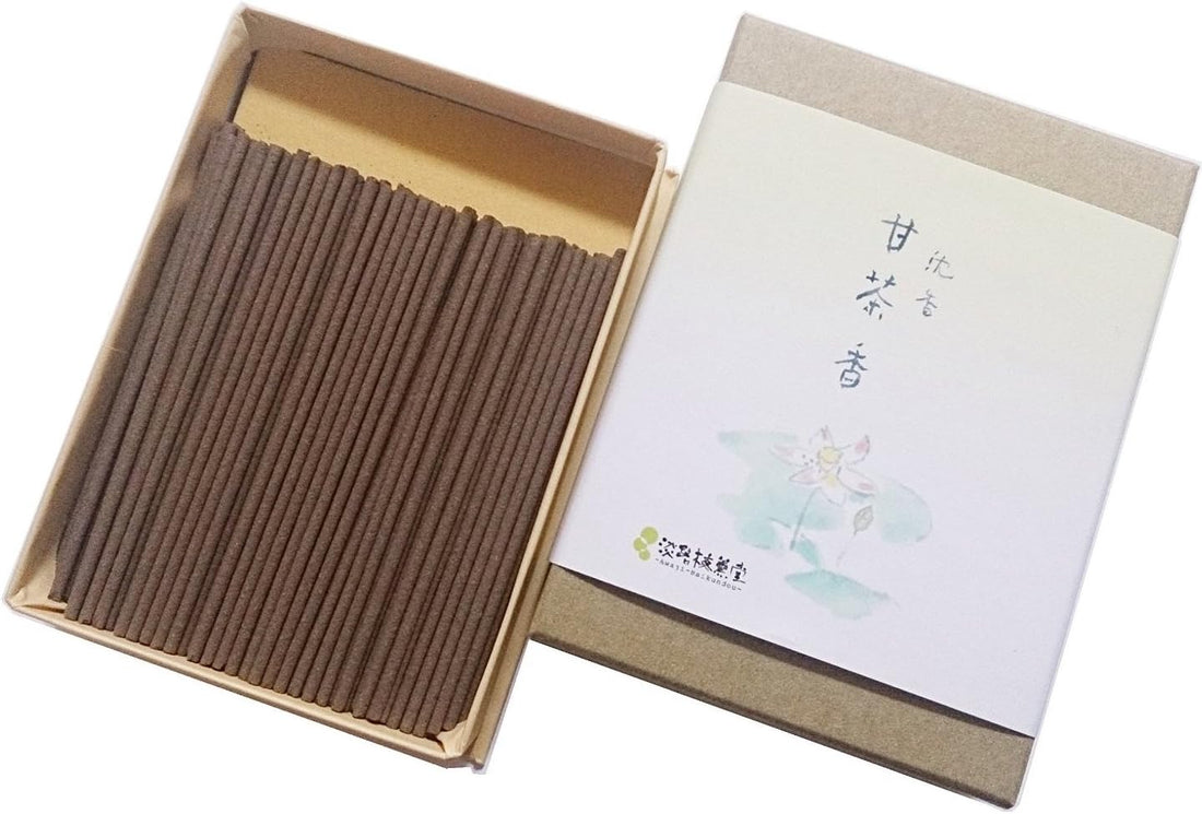 Awaji Baikundo Amacha-kou Jinkoh (Agarwood) Mini Stick (056, 046)