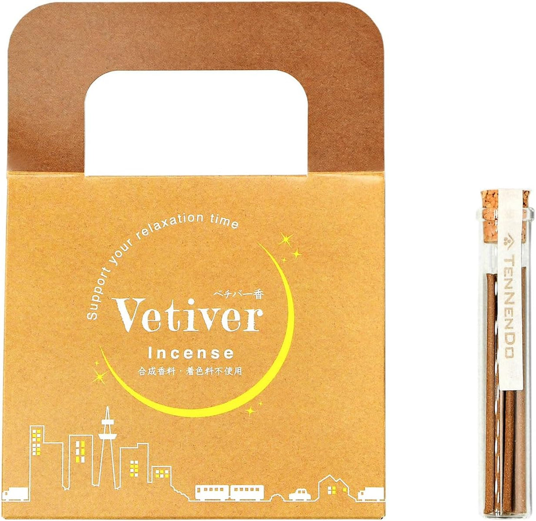 Tennendo Vetiver Incense Trial Set 7 sticks
