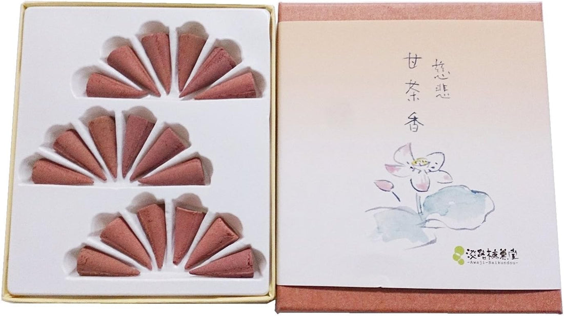Awaji Baikundo Amacha-kou Jihi (Compassion) 18 cones (004)