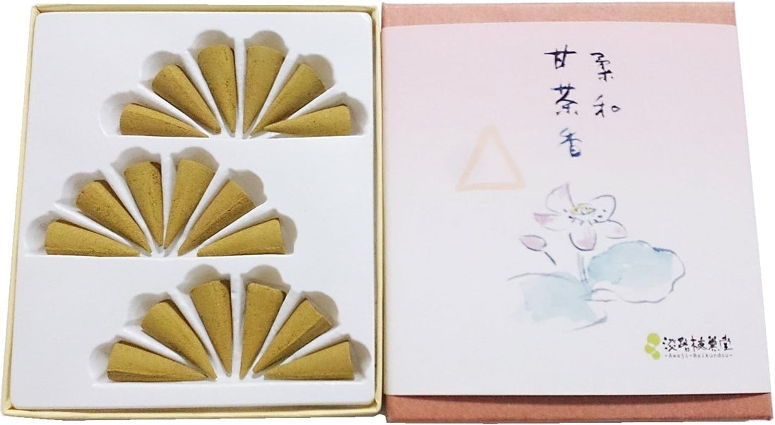 Awaji Baikundo Amacha-kou Nyuwa (Gentle) 18 cones (003)