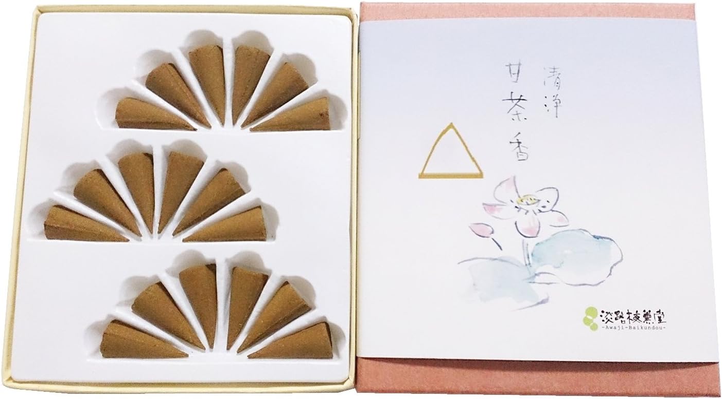Awaji Baikundo Amacha-kou Shoujou (Purifying) 18 cones (005)