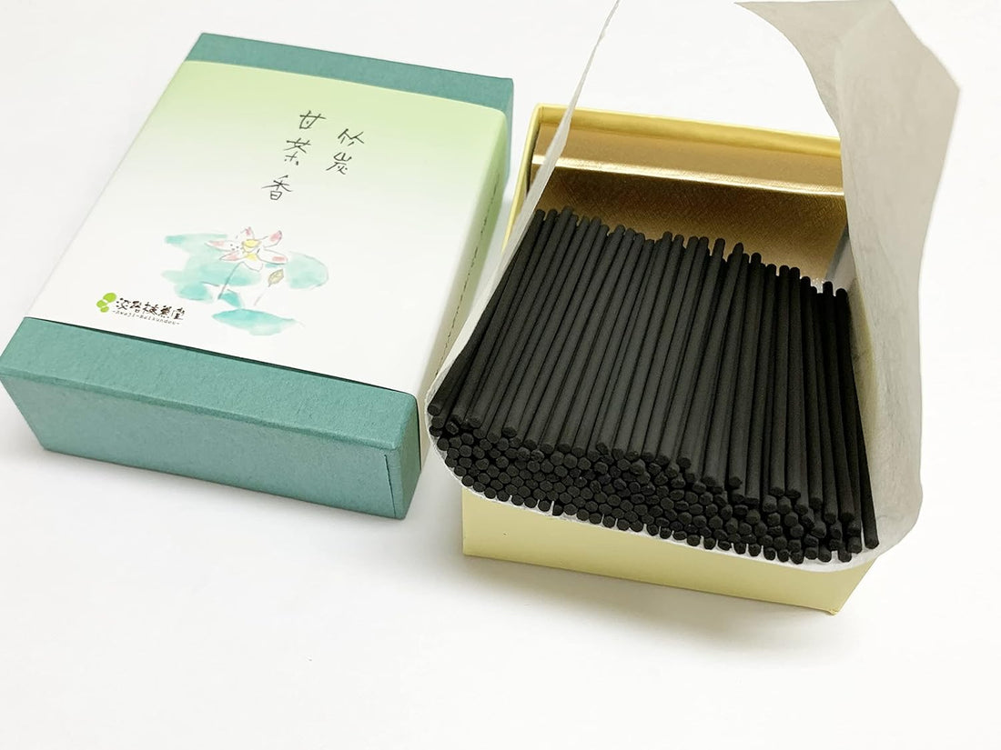 Awaji Baikundo Amacha-kou Chikutan (Bamboo Charcoal) Mini Stick (052, 042)