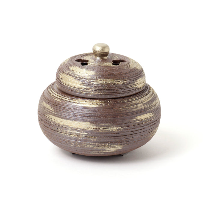 Shoyeido Incense Burner Nanban-Style with Gold Decoration (724211)