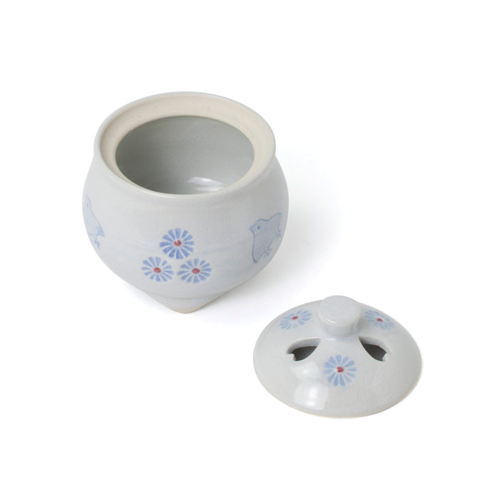Shoyeido Incense Burner Hana Chidori (Flower and Plover Design) (724931)
