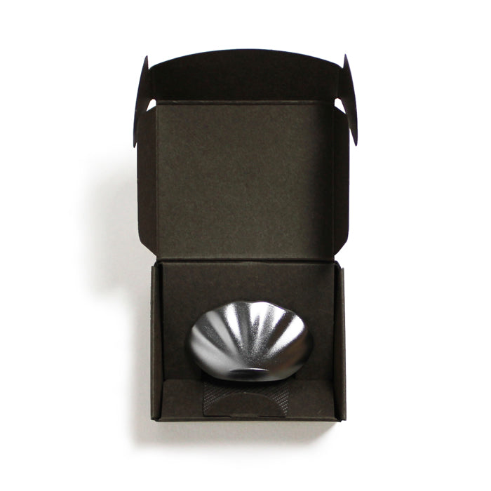Shoyeido Kolip Shell Incense Holder Matte Silver (731343)