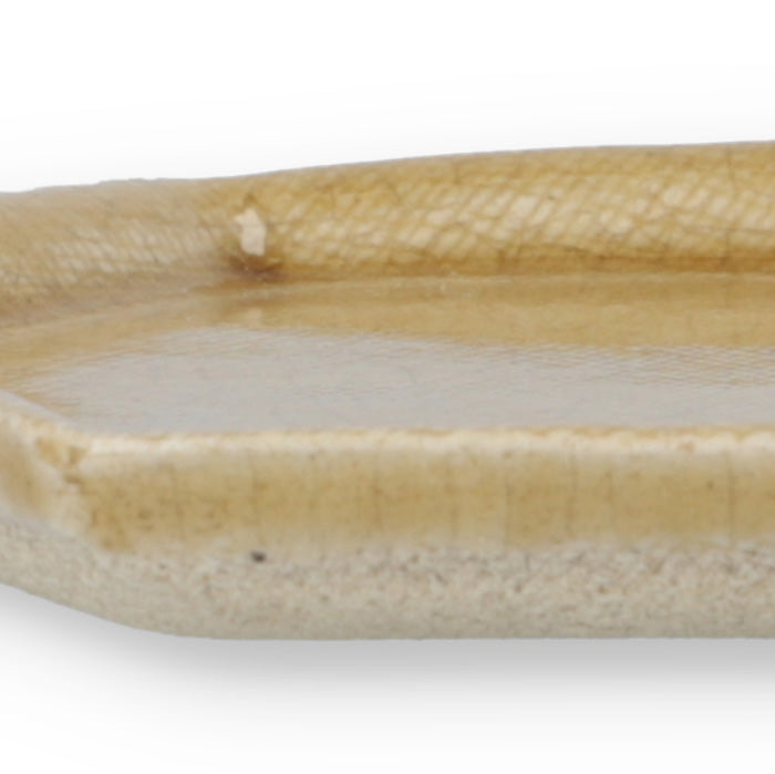 Shoyeido Hexagonal Incense Plate Kiseto Glaze (731403)