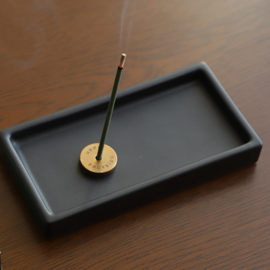 Shoyeido Round Brass Incense Holder (736524)