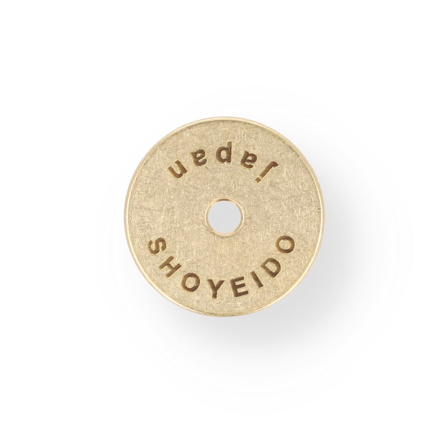 Shoyeido Round Brass Incense Holder (736524)