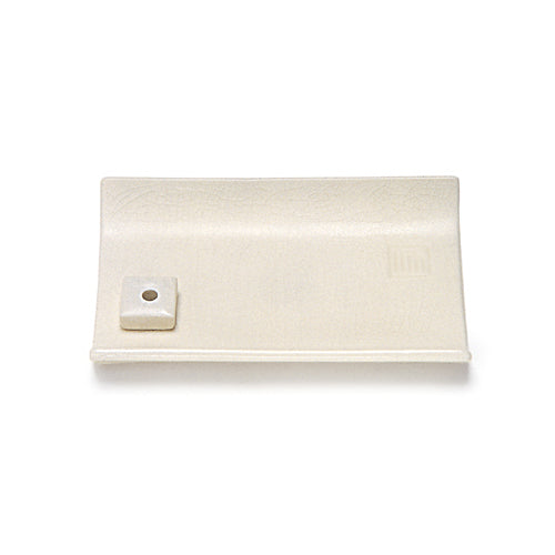 Nippon Kodo YUKARI Ceramic Plate - White (75014)