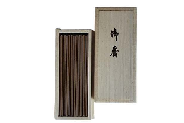 Baikundo Bikun Hojun Hanamoji Inori 40g in Paulownia Box (430008)