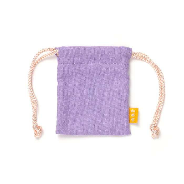 Shoyeido Drawstring Pouch for Ebony Zukoh Container – Wisteria (762599)