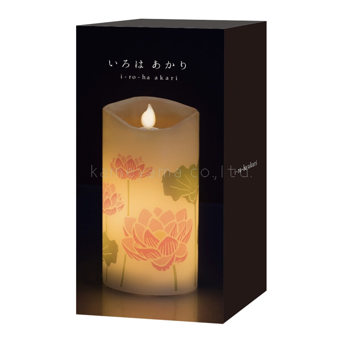 Kameyama Iroha Akari LED Candle Lotus Blossom (Hasu Hana) (76860010)