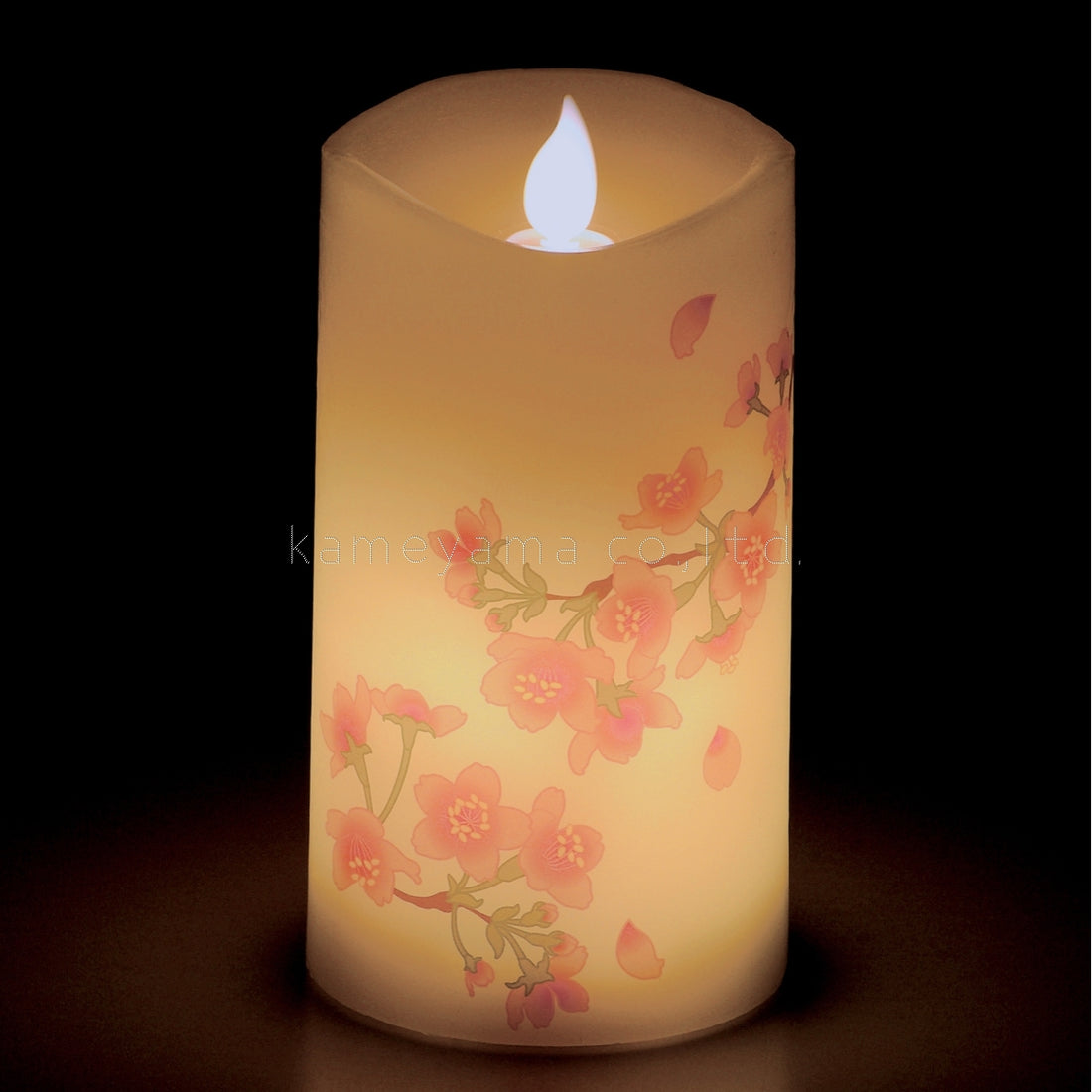 Kameyama Iroha Akari LED Candle Cherry Blossom (Sakura) (76860030)