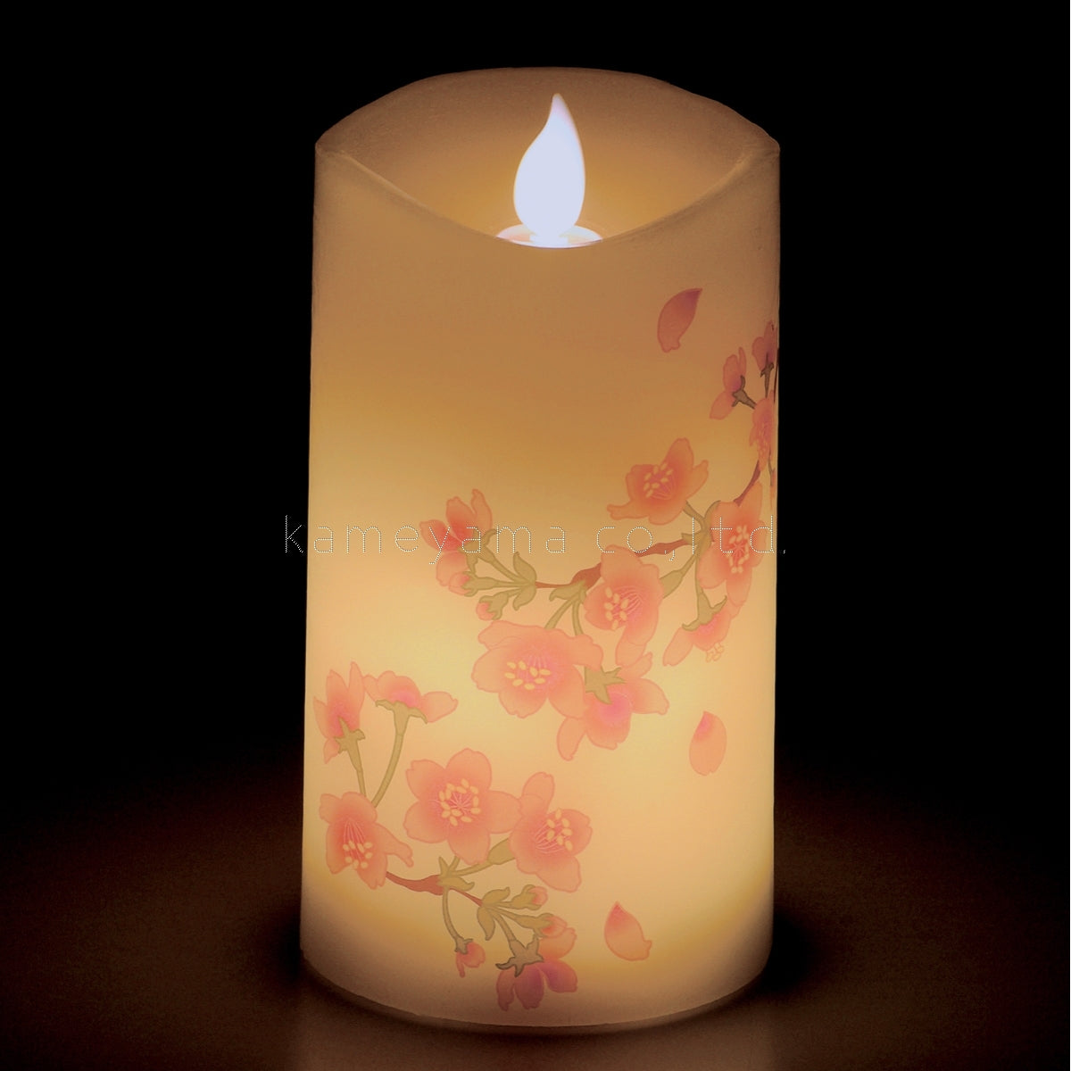Kameyama Iroha Akari LED Candle Cherry Blossom (Sakura) (76860030)