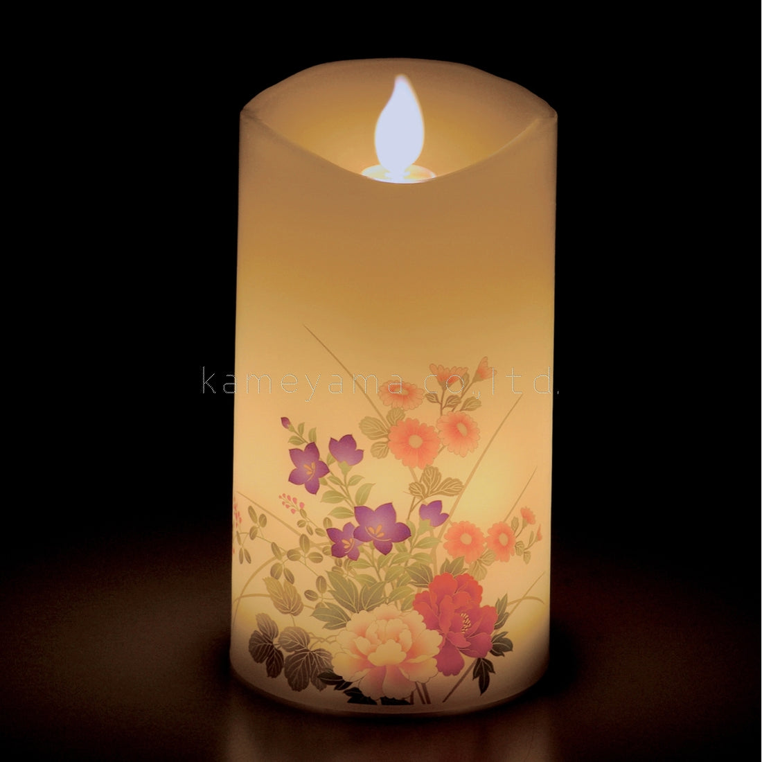 Kameyama Iroha Akari LED Candle Miyabi Japanese Flowers (76860040)
