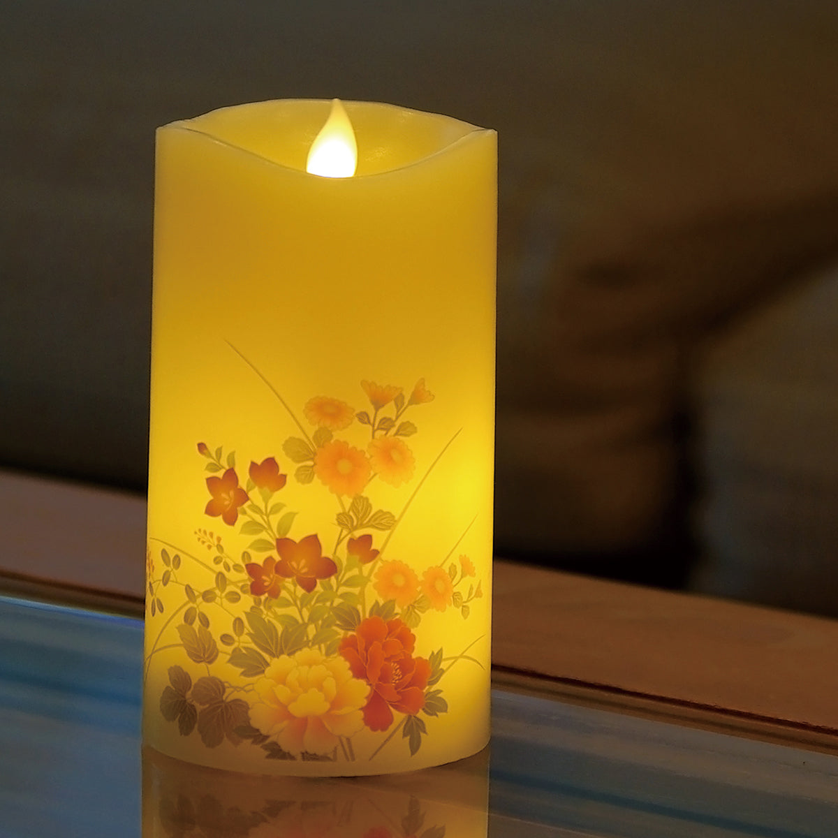 Kameyama Iroha Akari LED Candle Miyabi Japanese Flowers (76860040)