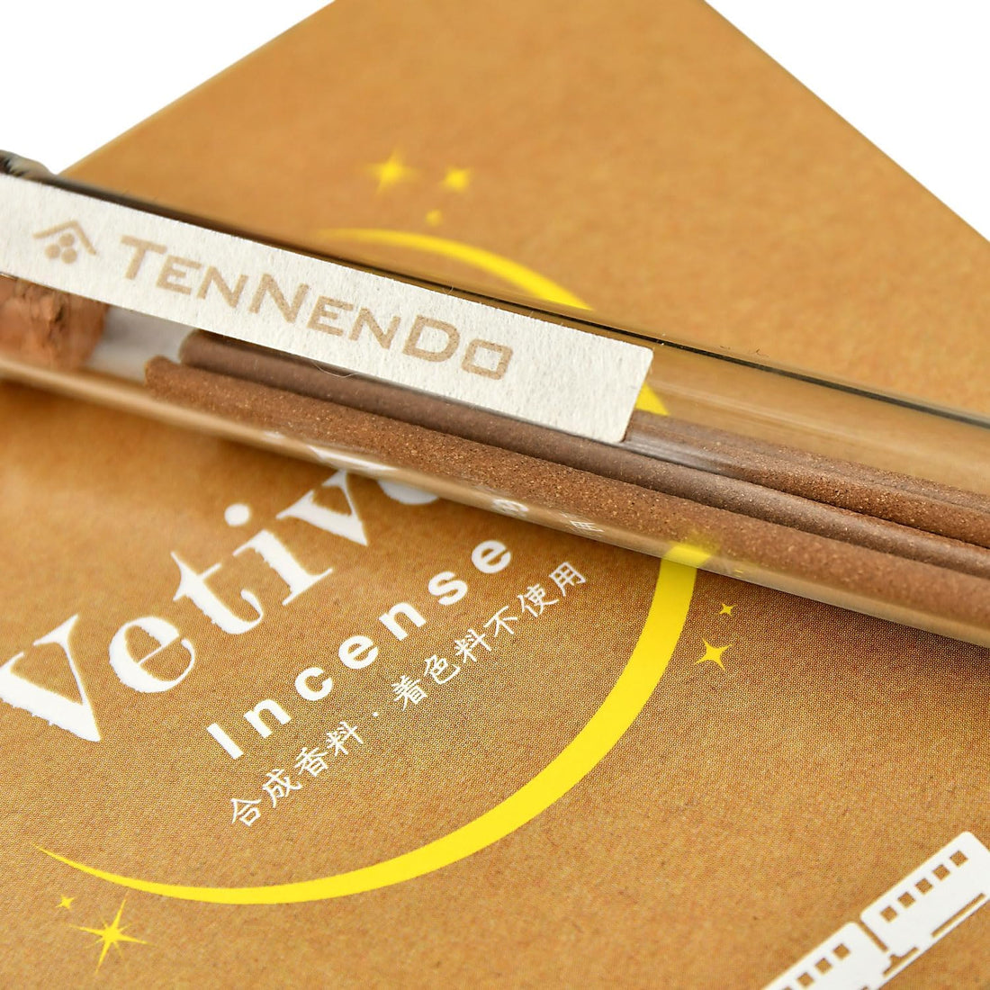 Tennendo Vetiver Incense Trial Set 7 sticks
