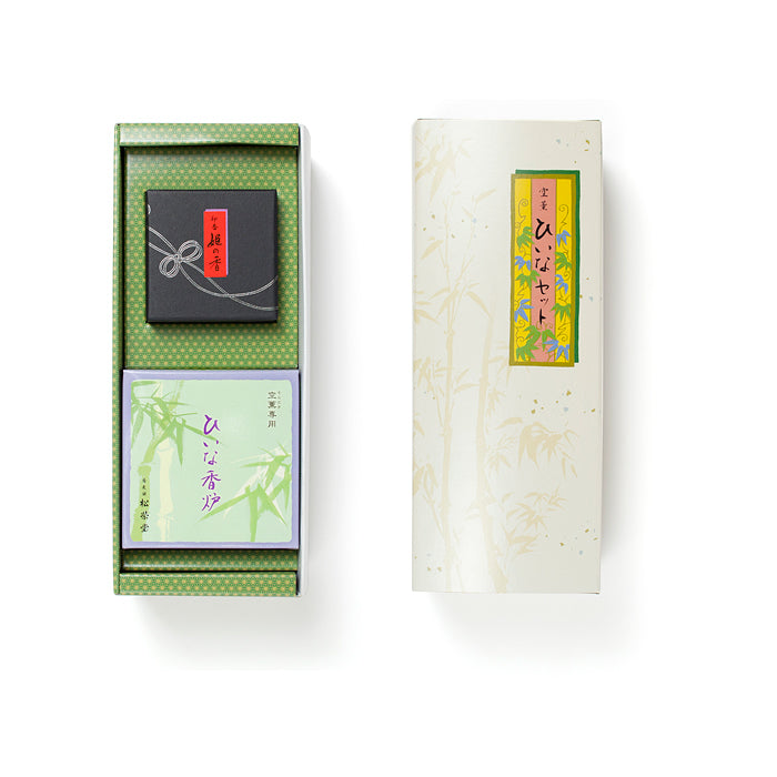 Shoyeido Inko Hime-no-Ka / Hiina Incense Burner Set (930102)
