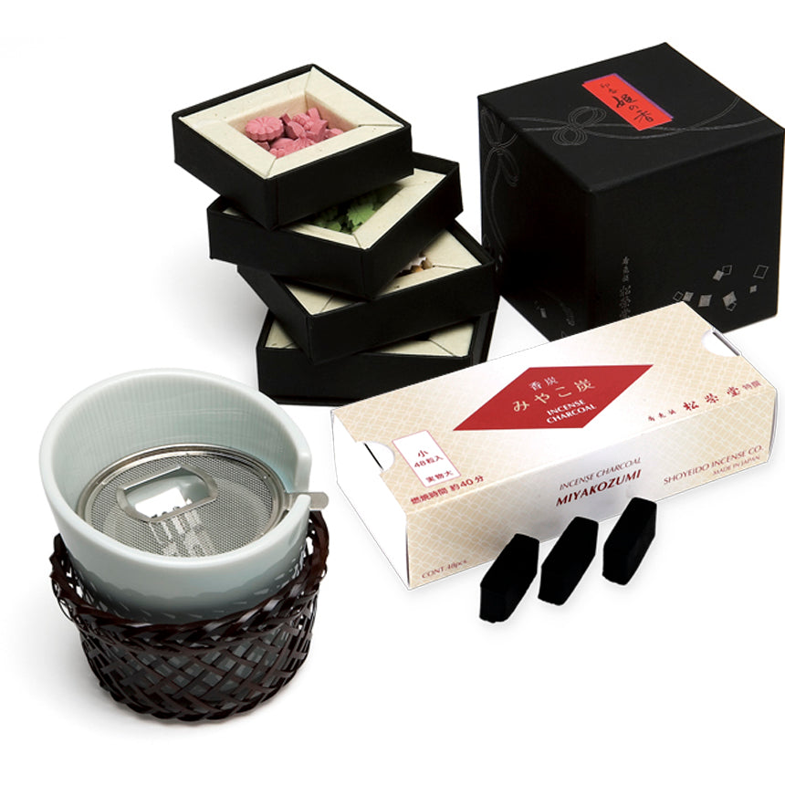 Shoyeido Inko Hime-no-Ka / Hiina Incense Burner Set (930102)