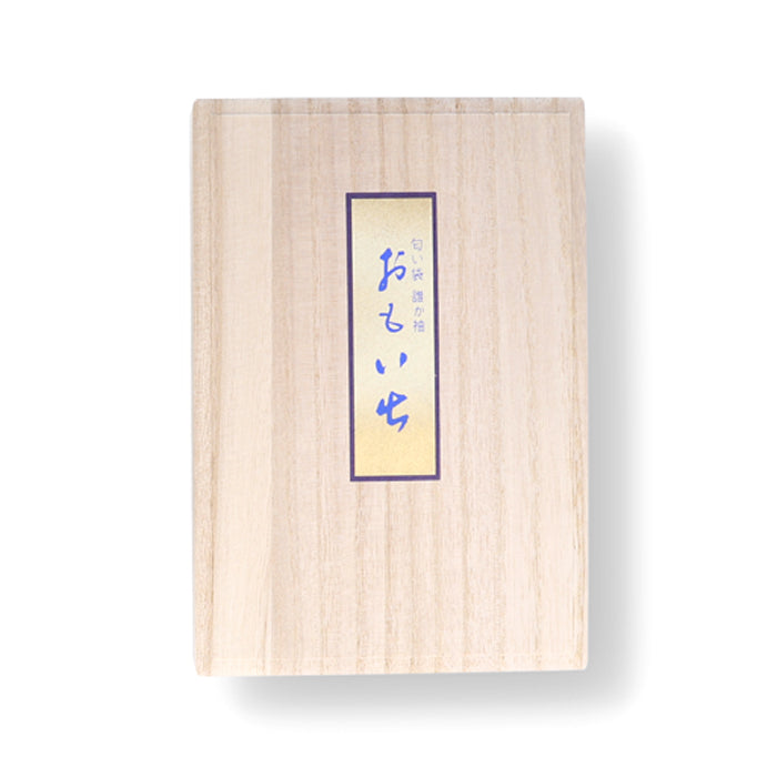 Shoyeido Tagasode Gokuin Omoide (Subdued Style) with Display Base Paulownia Wood Box (930522)