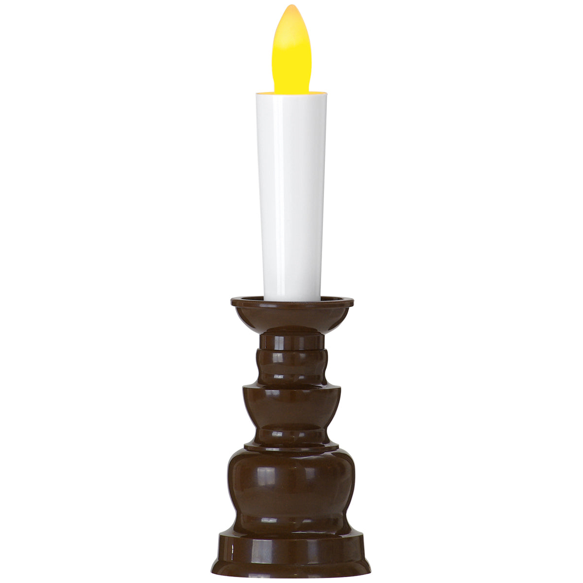 Kameyama Kameyama Battery-Operated LED Altar Candle Brown (96091000BR)