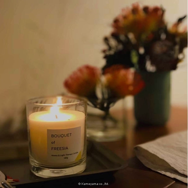 Kameyama Scented Candle L  "Bouquet of Freesia" (A4790515)