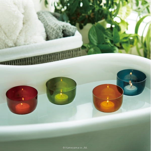 Kameyama Scented Bath Candle "Amber" (A9790500AM)