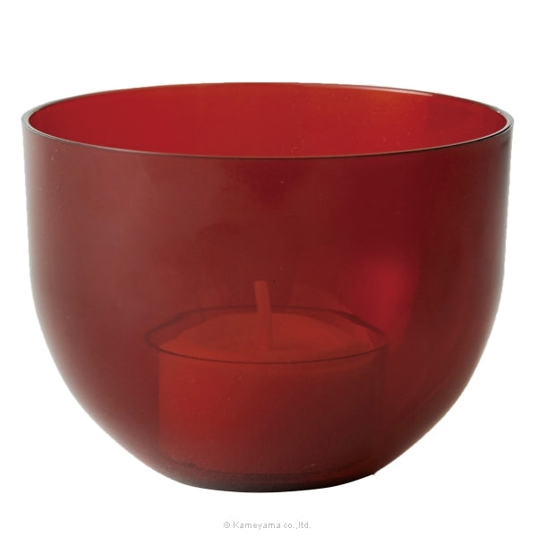 Kameyama Scented Bath Candle "Burgundy" (A9790500BGD)