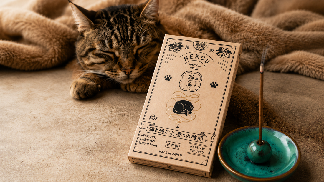 Fleex NEKOU Cat Incense Sticks with Matatabi (Silver Vine) (NE0010, NE0040)