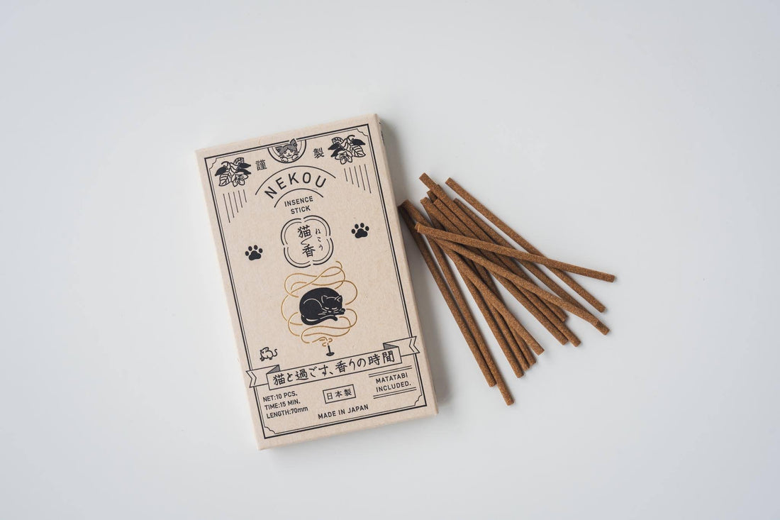 Fleex NEKOU Cat Incense Sticks with Matatabi (Silver Vine) (NE0010, NE0040)