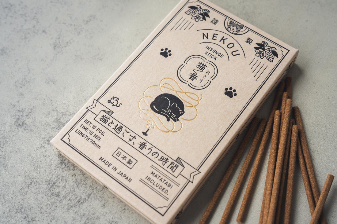 Fleex NEKOU Cat Incense Sticks with Matatabi (Silver Vine) (NE0010, NE0040)