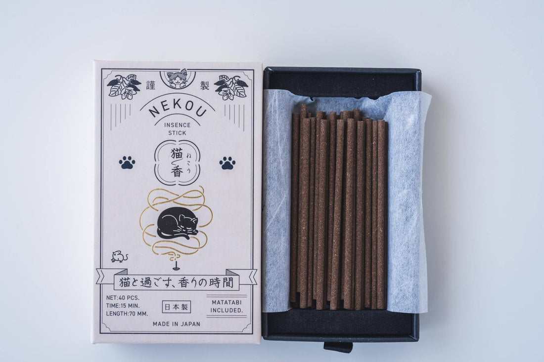 Fleex NEKOU Cat Incense Sticks with Matatabi (Silver Vine) (NE0010, NE0040)