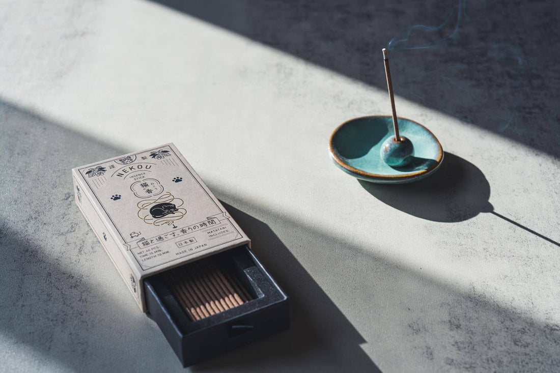 Fleex NEKOU Cat Incense Sticks with Matatabi (Silver Vine) (NE0010, NE0040)
