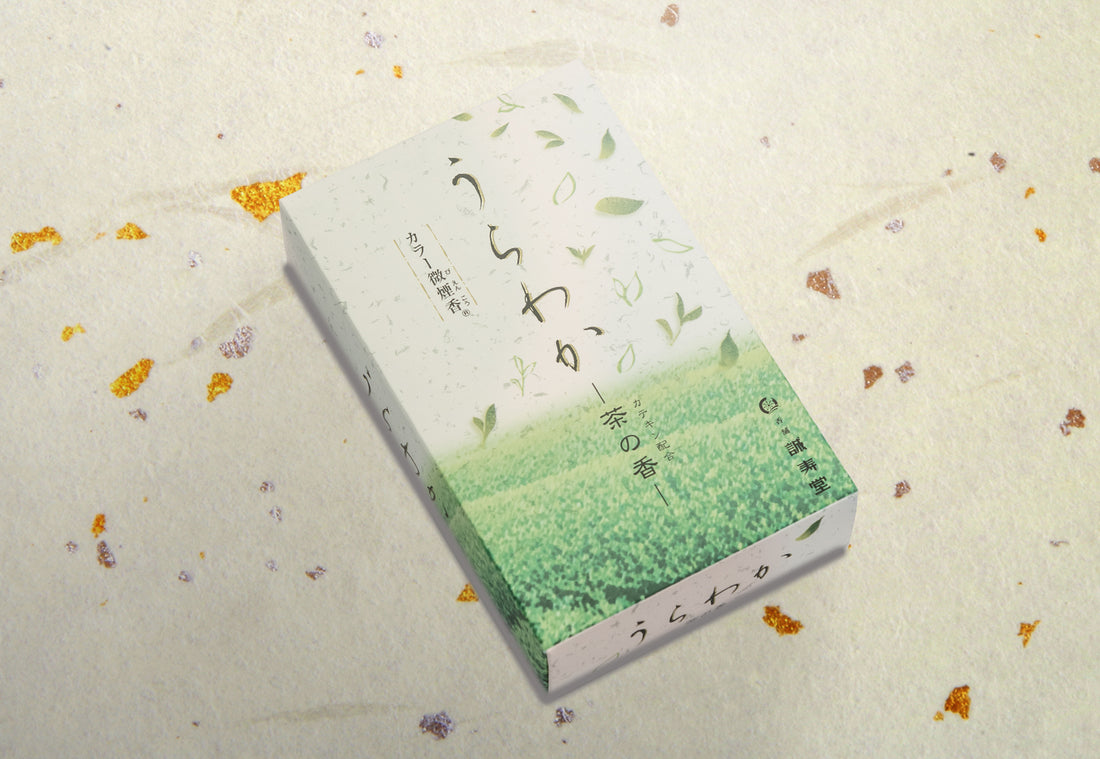 Seijudo Urawaka Cha no Ka Incense (Green Tea) (36203, 36002)