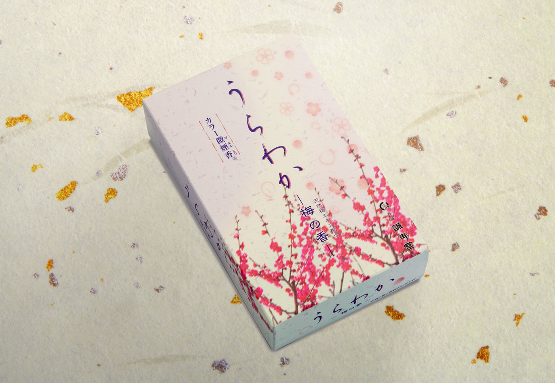 Seijudo Urawaka Ume no Ka Incense (Plum) (36204, 36003)