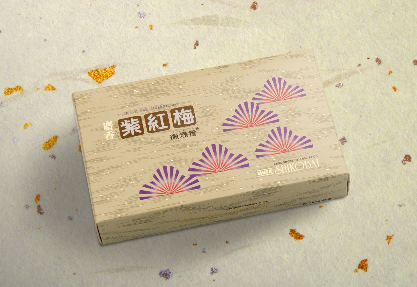 Seijudo Low-Smoke Incense Musk Shikobai 200g (561)