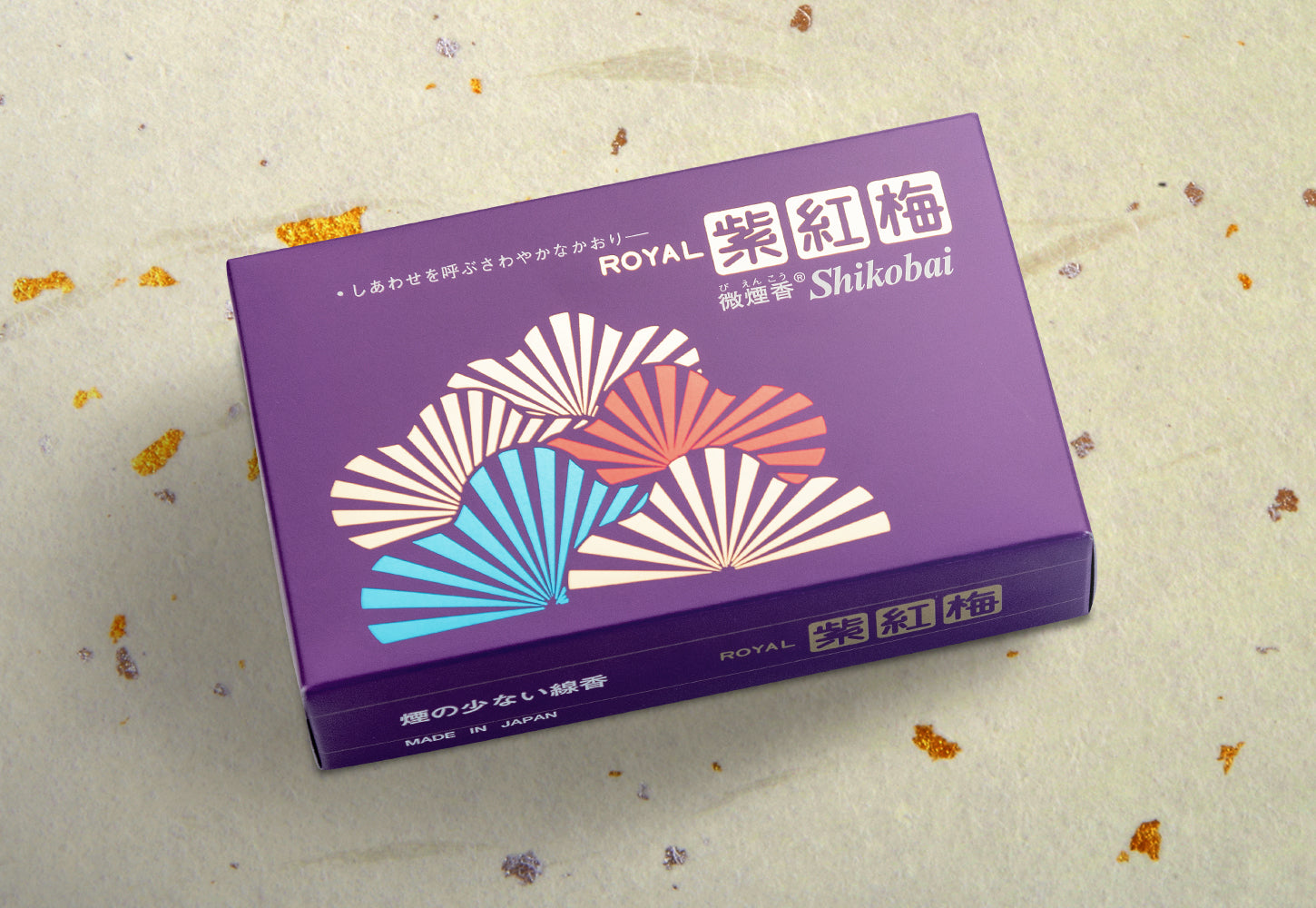 Seijudo Low-Smoke Incense Royal Shikobai 220g (531)