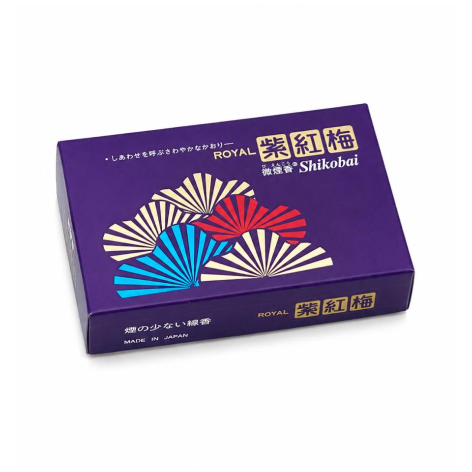 Seijudo Low-Smoke Incense Royal Shikobai 220g (531)