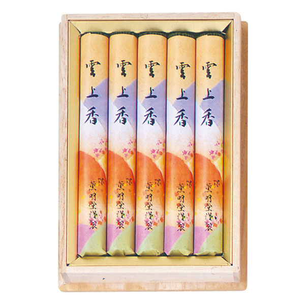 [0046] 雲上香 文庫形５把入　17cm