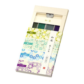 Kameyama Wayu Assortment Iyashi no Koh  (Soothing Scents) 4 types 20 sticks each (I2012-04-02)