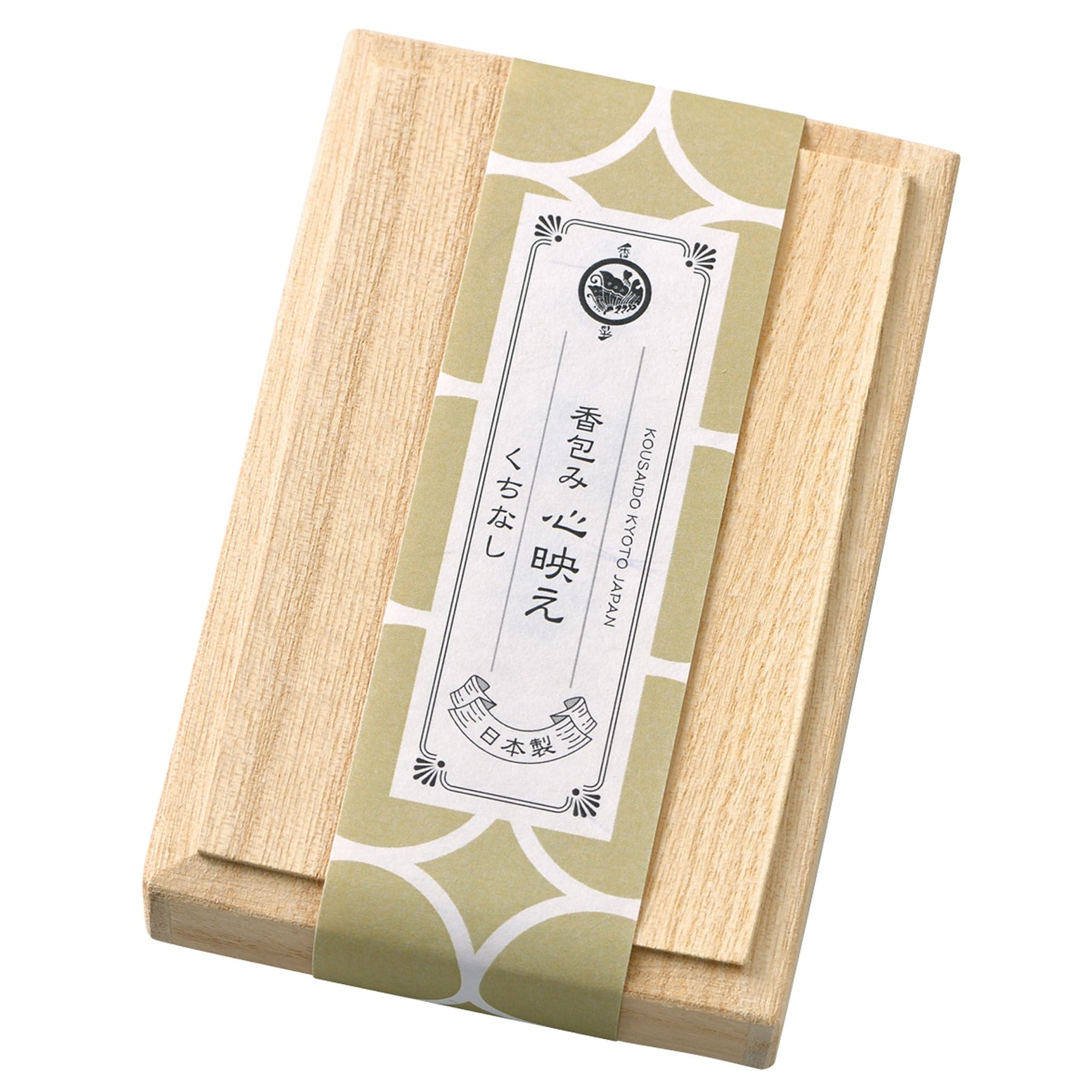 Kousaido Fragrance Sachet Kokorobae (Paulownia Box) Gardenia (KZM-12)